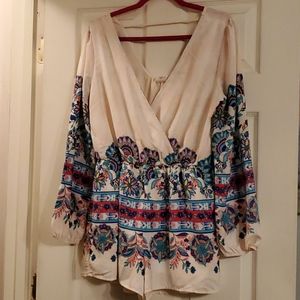 Pink Owl Jumper size L